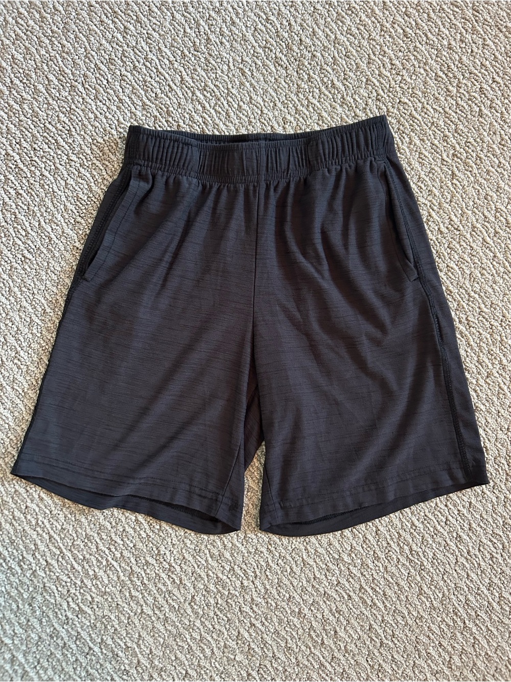 Old Navy Active Boys Medium 8 Go-Dry Cool Black Athletic Shorts